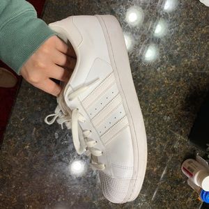 adidas shelltoe sneakers